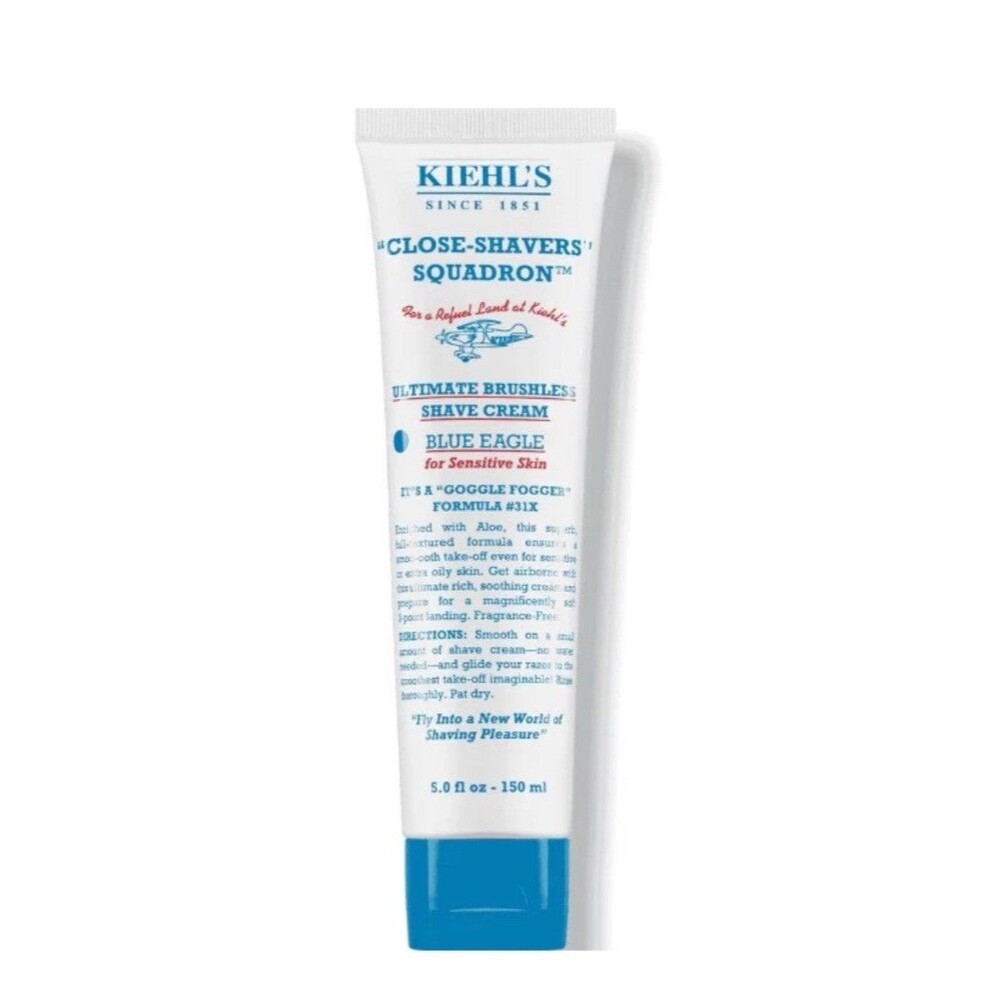 Kiehl's Ultimate Brushless Shave Cream, Blue Eagle - 5oz